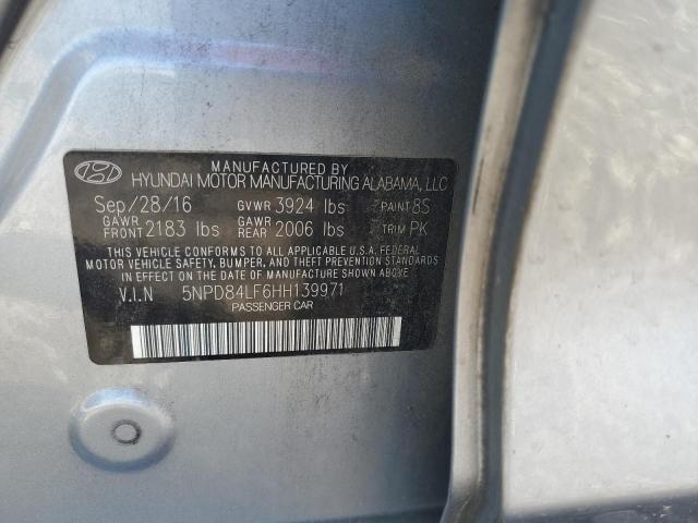 Photo 11 VIN: 5NPD84LF6HH139971 - HYUNDAI ELANTRA 