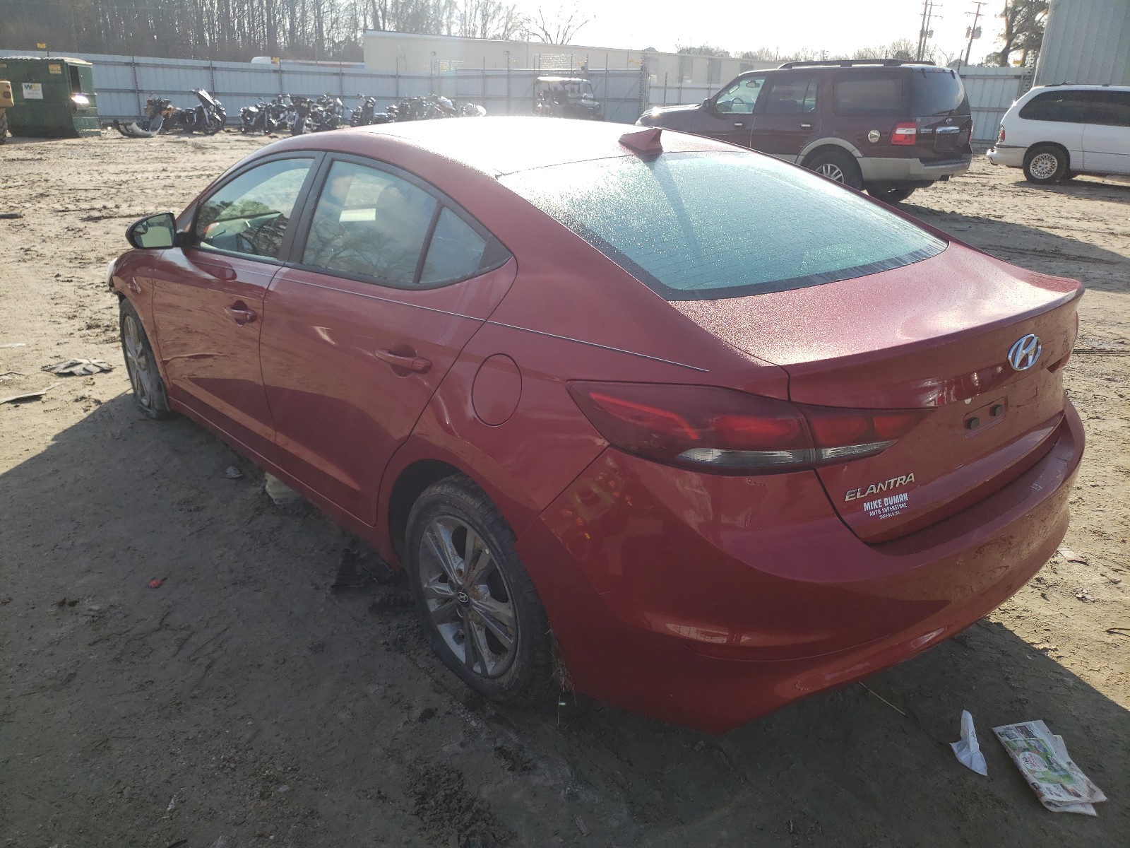 Photo 2 VIN: 5NPD84LF6HH179631 - HYUNDAI ELANTRA SE 