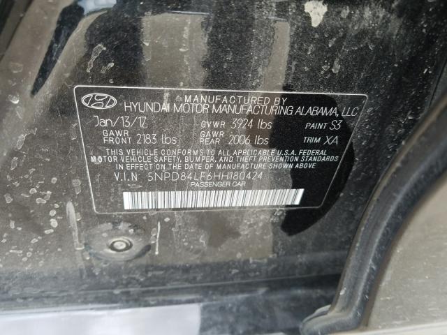 Photo 9 VIN: 5NPD84LF6HH180424 - HYUNDAI ELANTRA SE 