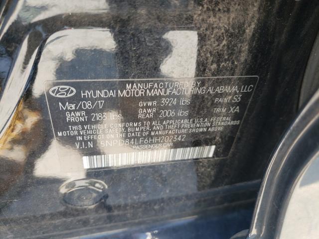 Photo 9 VIN: 5NPD84LF6HH202342 - HYUNDAI ELANTRA SE 