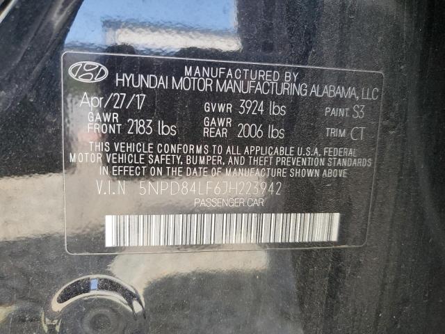 Photo 11 VIN: 5NPD84LF6JH223942 - HYUNDAI ELANTRA 