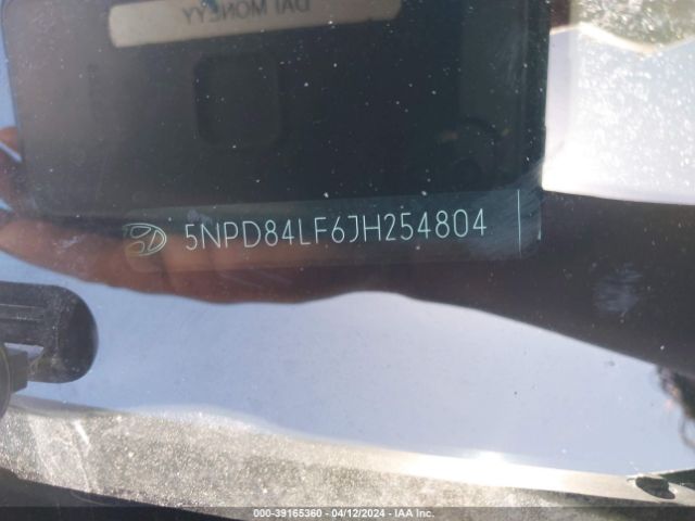 Photo 8 VIN: 5NPD84LF6JH254804 - HYUNDAI ELANTRA 