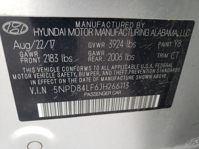 Photo 11 VIN: 5NPD84LF6JH266113 - HYUNDAI ELANTRA SE 