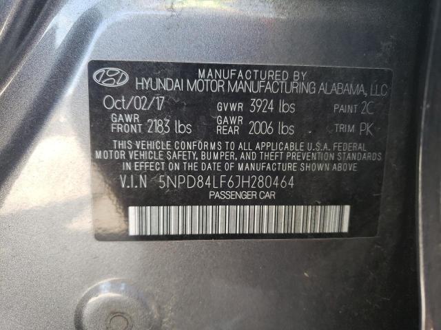 Photo 11 VIN: 5NPD84LF6JH280464 - HYUNDAI ELANTRA SE 