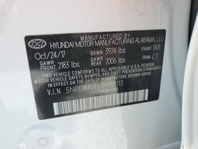 Photo 11 VIN: 5NPD84LF6JH288113 - HYUNDAI ELANTRA 