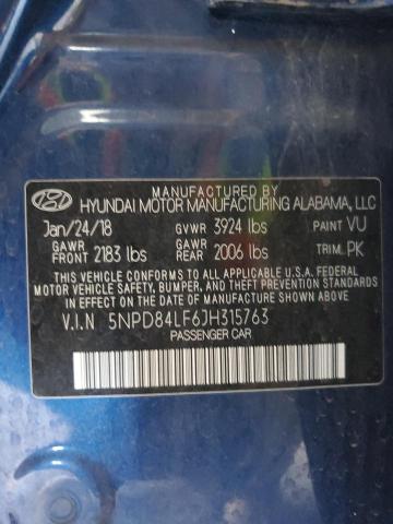 Photo 11 VIN: 5NPD84LF6JH315763 - HYUNDAI ELANTRA SE 