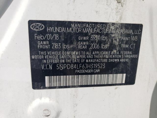 Photo 11 VIN: 5NPD84LF6JH319523 - HYUNDAI ELANTRA SE 