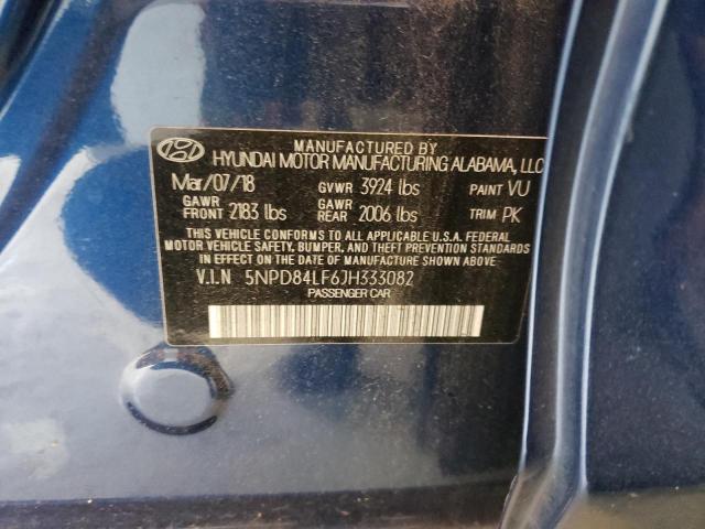 Photo 12 VIN: 5NPD84LF6JH333082 - HYUNDAI ELANTRA SE 