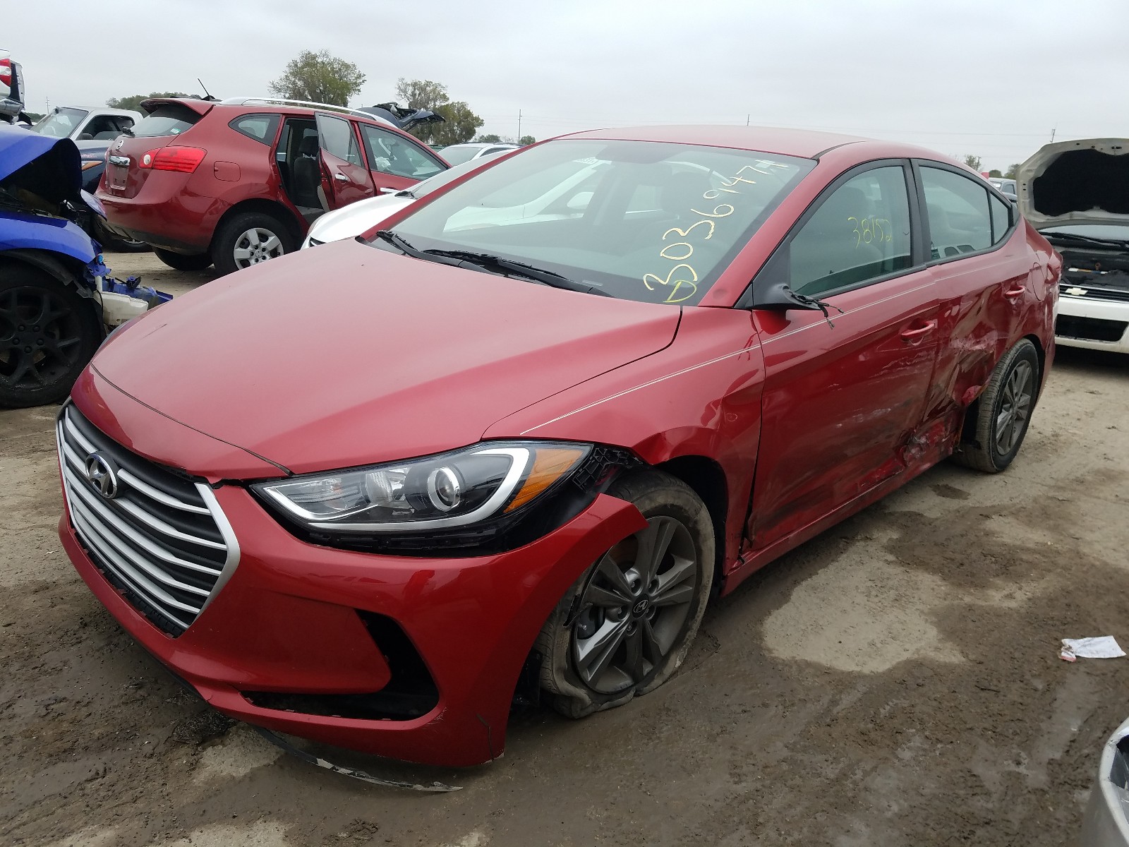 Photo 1 VIN: 5NPD84LF6JH333258 - HYUNDAI ELANTRA SE 