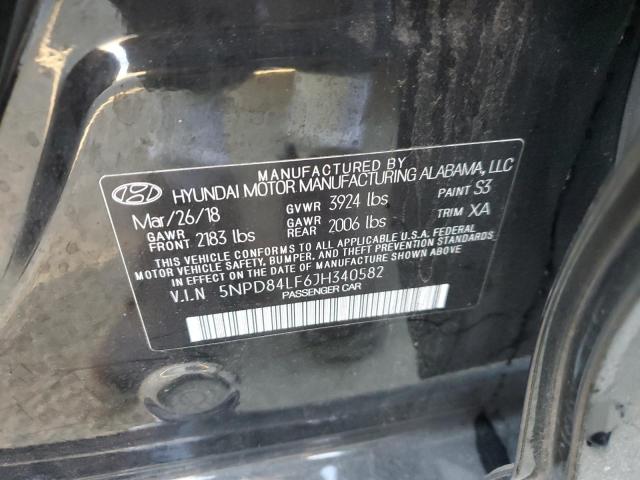 Photo 11 VIN: 5NPD84LF6JH340582 - HYUNDAI ELANTRA SE 