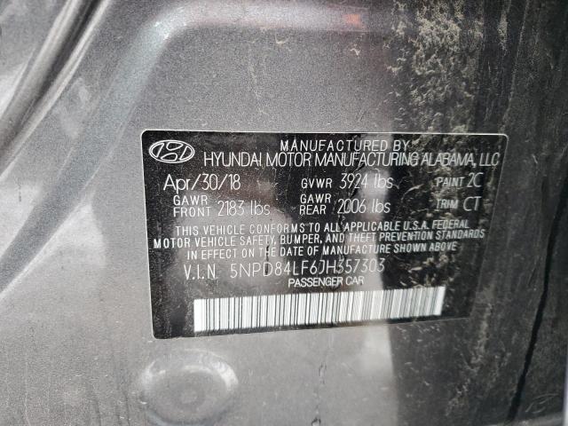 Photo 11 VIN: 5NPD84LF6JH357303 - HYUNDAI ELANTRA 