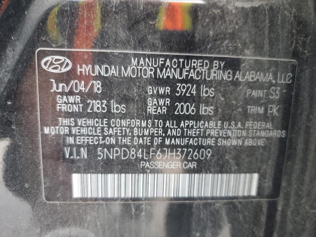 Photo 11 VIN: 5NPD84LF6JH372609 - HYUNDAI ELANTRA SE 