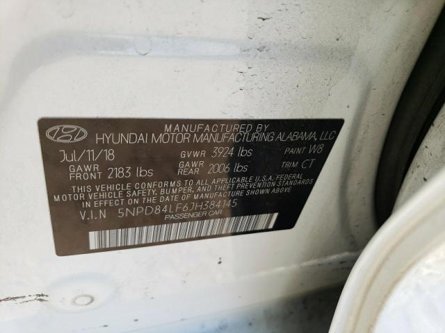 Photo 11 VIN: 5NPD84LF6JH384145 - HYUNDAI ELANTRA SE 