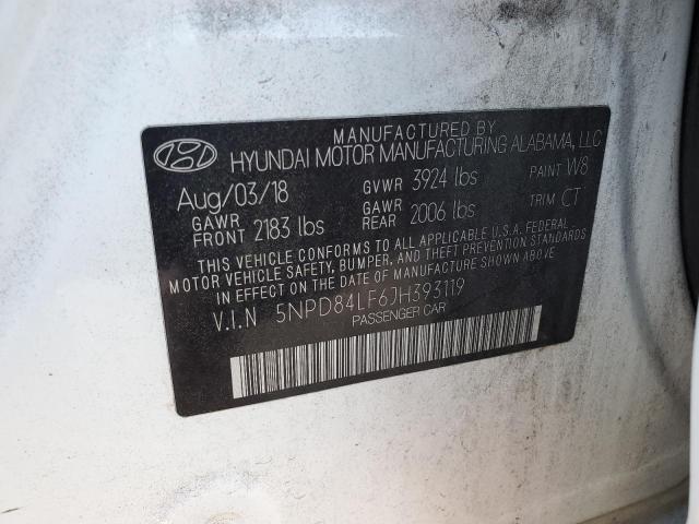 Photo 12 VIN: 5NPD84LF6JH393119 - HYUNDAI ELANTRA 