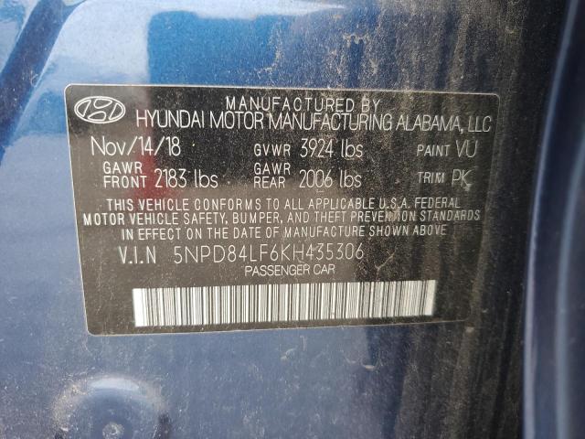 Photo 11 VIN: 5NPD84LF6KH435306 - HYUNDAI ELANTRA SE 