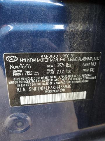 Photo 11 VIN: 5NPD84LF6KH436830 - HYUNDAI ELANTRA SE 