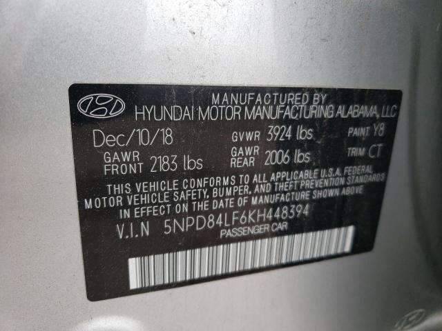 Photo 11 VIN: 5NPD84LF6KH448394 - HYUNDAI ELANTRA SE 