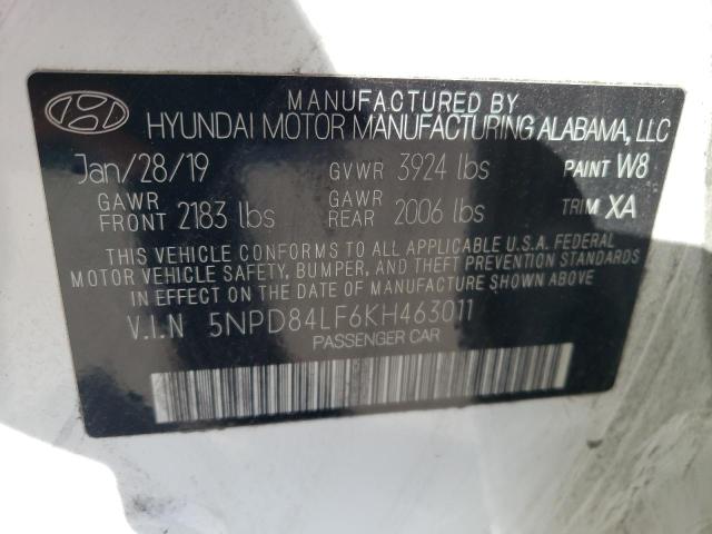 Photo 11 VIN: 5NPD84LF6KH463011 - HYUNDAI ELANTRA SE 