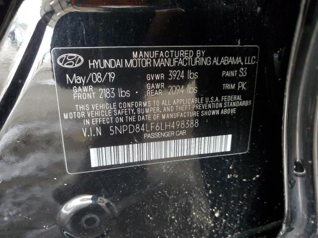 Photo 11 VIN: 5NPD84LF6LH498388 - HYUNDAI ELANTRA SE 