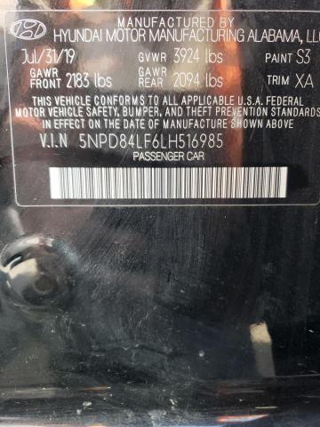 Photo 12 VIN: 5NPD84LF6LH516985 - HYUNDAI ELANTRA SE 