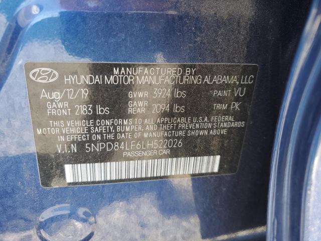 Photo 11 VIN: 5NPD84LF6LH522026 - HYUNDAI ELANTRA SE 