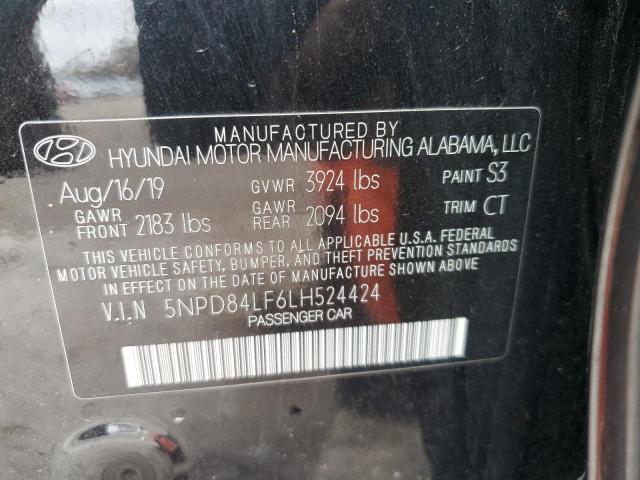 Photo 11 VIN: 5NPD84LF6LH524424 - HYUNDAI ELANTRA 