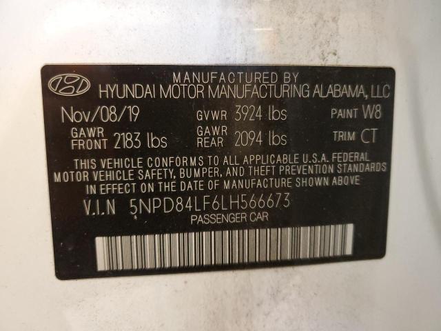 Photo 9 VIN: 5NPD84LF6LH566673 - HYUNDAI ELANTRA SE 