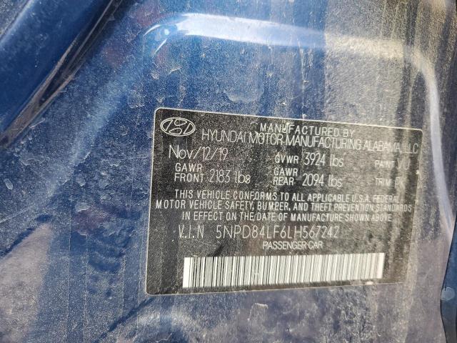 Photo 11 VIN: 5NPD84LF6LH567242 - HYUNDAI ELANTRA SE 