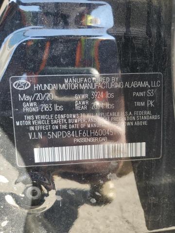 Photo 12 VIN: 5NPD84LF6LH600451 - HYUNDAI ELANTRA SE 