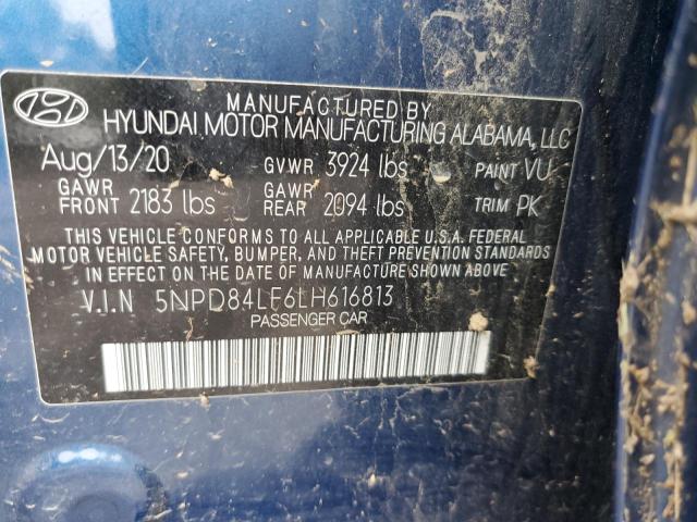 Photo 11 VIN: 5NPD84LF6LH616813 - HYUNDAI ELANTRA SE 