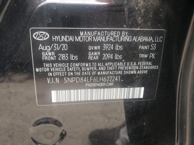 Photo 9 VIN: 5NPD84LF6LH622241 - HYUNDAI ELANTRA SE 