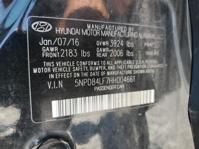 Photo 11 VIN: 5NPD84LF7HH004661 - HYUNDAI ELANTRA SE 