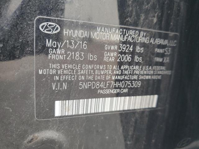 Photo 11 VIN: 5NPD84LF7HH075309 - HYUNDAI ELANTRA SE 