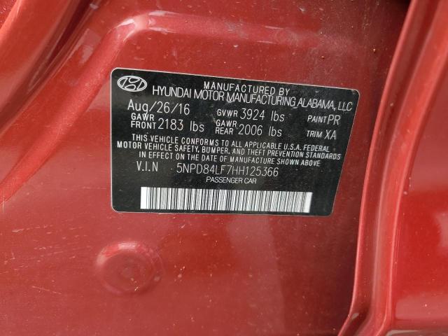 Photo 11 VIN: 5NPD84LF7HH125366 - HYUNDAI ELANTRA SE 