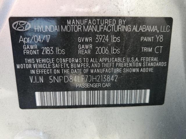 Photo 11 VIN: 5NPD84LF7JH213842 - HYUNDAI ELANTRA SE 