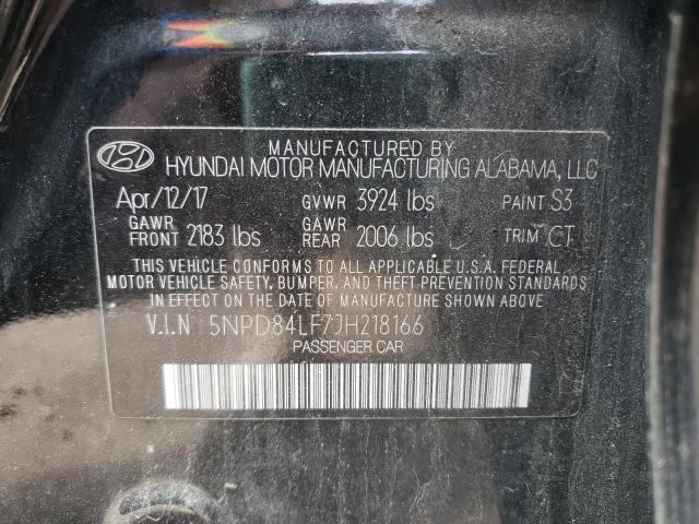 Photo 9 VIN: 5NPD84LF7JH218166 - HYUNDAI ELANTRA SE 