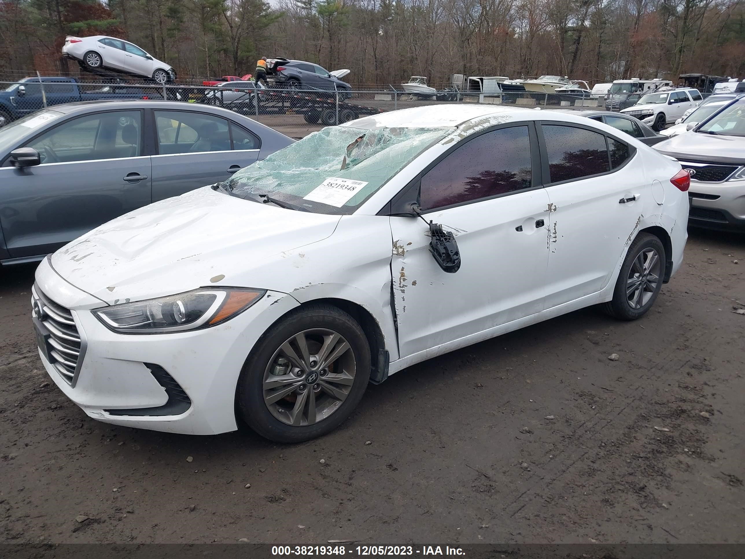 Photo 1 VIN: 5NPD84LF7JH221021 - HYUNDAI ELANTRA 