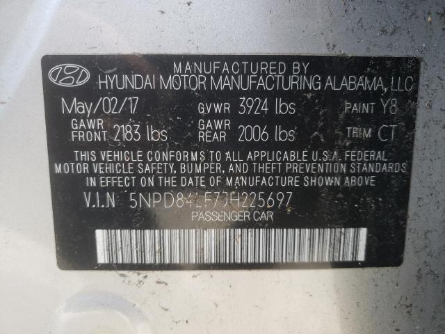 Photo 11 VIN: 5NPD84LF7JH225697 - HYUNDAI ELANTRA 