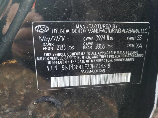 Photo 11 VIN: 5NPD84LF7JH234318 - HYUNDAI ELANTRA 