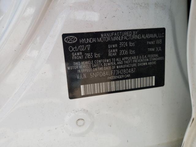 Photo 9 VIN: 5NPD84LF7JH280487 - HYUNDAI ELANTRA SE 