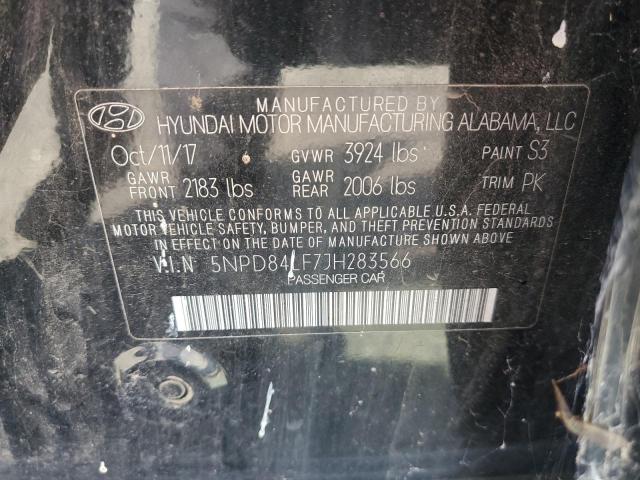 Photo 11 VIN: 5NPD84LF7JH283566 - HYUNDAI ELANTRA SE 