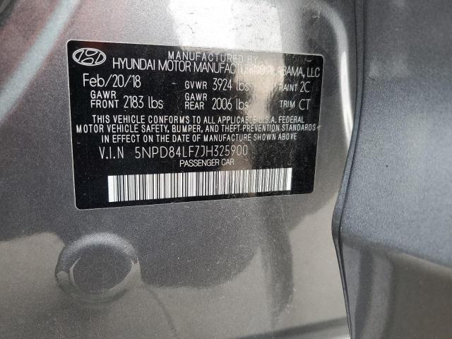 Photo 11 VIN: 5NPD84LF7JH325900 - HYUNDAI ELANTRA SE 