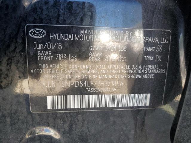 Photo 11 VIN: 5NPD84LF7JH371856 - HYUNDAI ELANTRA SE 