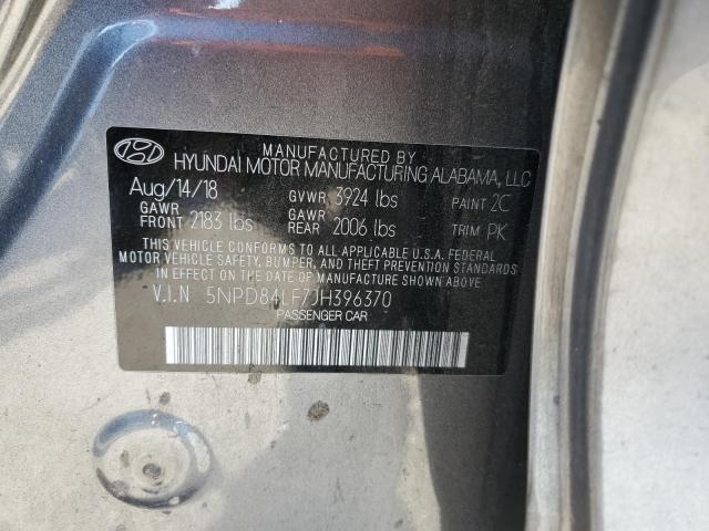 Photo 12 VIN: 5NPD84LF7JH396370 - HYUNDAI ELANTRA SE 