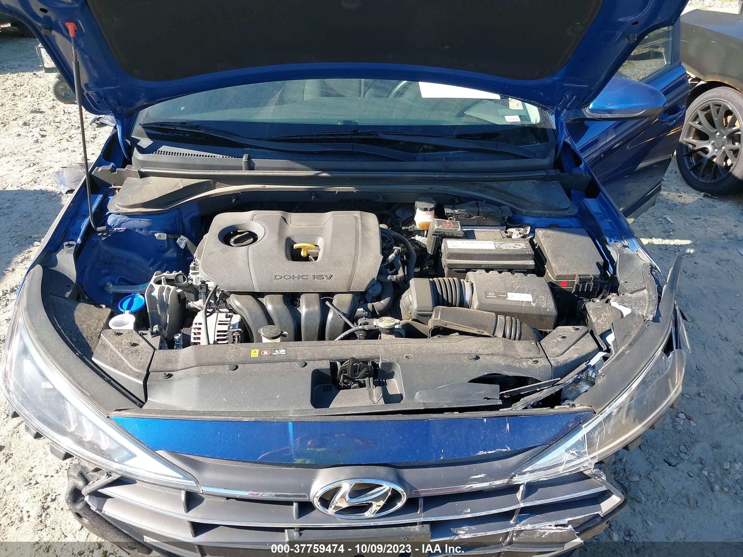 Photo 9 VIN: 5NPD84LF7KH406770 - HYUNDAI ELANTRA 