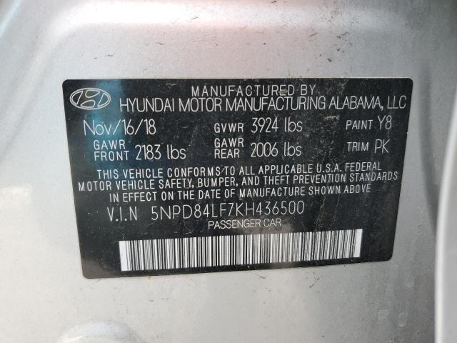 Photo 11 VIN: 5NPD84LF7KH436500 - HYUNDAI ELANTRA SE 