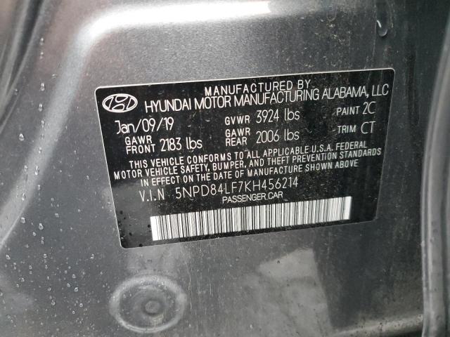 Photo 9 VIN: 5NPD84LF7KH456214 - HYUNDAI ELANTRA SE 