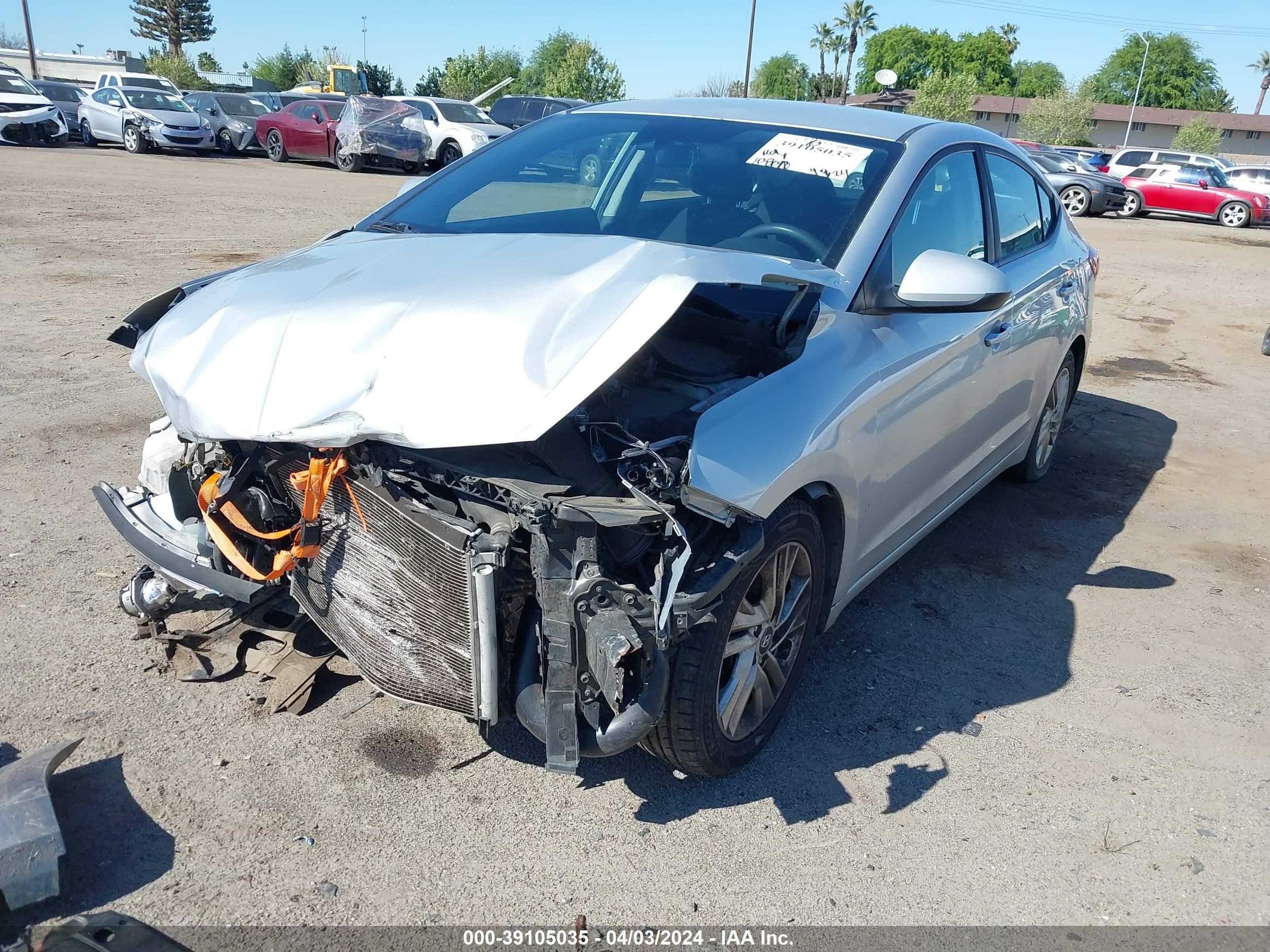 Photo 1 VIN: 5NPD84LF7KH460165 - HYUNDAI ELANTRA 