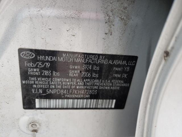 Photo 12 VIN: 5NPD84LF7KH472803 - HYUNDAI ELANTRA SE 