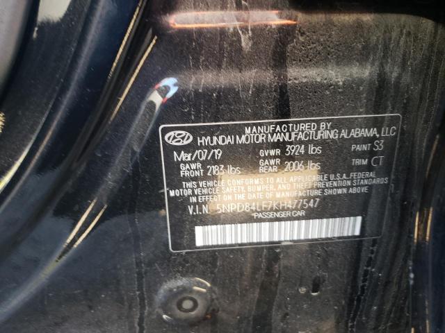 Photo 9 VIN: 5NPD84LF7KH477547 - HYUNDAI ELANTRA SE 